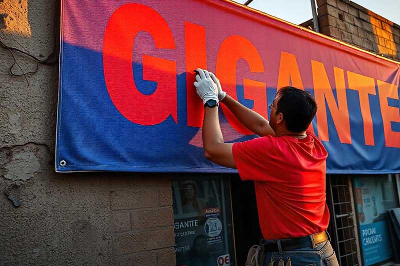 Impresión en lona. Diseño, Impresión & Publicidad con Impresión en lona, impresión de pancartas / carteles / banners promocionales con lona. Publicidad resistente y duradera, máxima visibilidad desde cualquier ángulo, ideal para campañas de impacto a gran escala!. Las mejores ofertas & precios del mercado en Quito, Guayaquil & todo Ecuador para tu empresa. Tipos: lonas publicitarias para exteriores, banners promocionales mediante impresión en gran formato, pancartas con acabados mate. Precios: increíbles ofertas según la cantidad, descuentos por personalización especial, tarifas competitivas con envío incluido. Materiales: lona de PVC resistente al clima, lona mesh para alta visibilidad, lona vinílica opaca con protección UV. Tamaños: desde formatos pequeños para eventos, tamaños personalizados para vallas, opciones gigantescas para fachadas de edificios. Servicios: diseño gráfico sin límite de creatividad, instalación de lonas en ubicaciones estratégicas, mantenimiento de publicidad exterior con limpieza especializada. Ideas: campañas disruptivas para lanzamientos de productos, publicidades interactivas mediante QR en las lonas, anuncios ecológicos con materiales reciclables!
