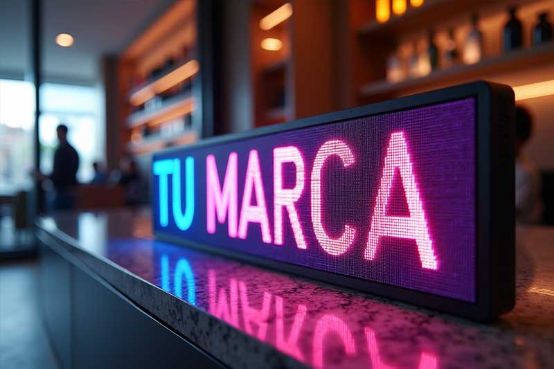 Letreros LED. Diseño, Impresión & Publicidad con Letreros LED, carteles luminosos, anuncios electrónicos. Impacta a tu audiencia desde cualquier ángulo. Lleva tu marca al siguiente nivel con LEDs que destaquen!. Las mejores ofertas & precios del mercado en Quito, Guayaquil & todo Ecuador para tu empresa.Materiales: Aluminio de alta calidad, Acrílico resistente, Acero inoxidable. Precios: Exclusivos para todos los presupuestos, Personalizables según tus necesidades, Diseñados para cada proyecto. Tamaños: Compactos gracias a su tecnología de punta, Amplios sin perder nitidez, Flexibles para adaptarse a cualquier espacio. Servicios: Instalación profesional por expertos, Asesoría personalizada mediante nuestro equipo especializado, Mantenimiento constante sin complicaciones. Tipos: LED RGB para ambientes dinámicos, Pantallas LED con alta resolución, Letreros animados mediante tecnología avanzada. Ideas: Carteles interactivos para captar la atención, Señalización innovadora gracias a control remoto, Anuncios publicitarios sin limitaciones creativas.