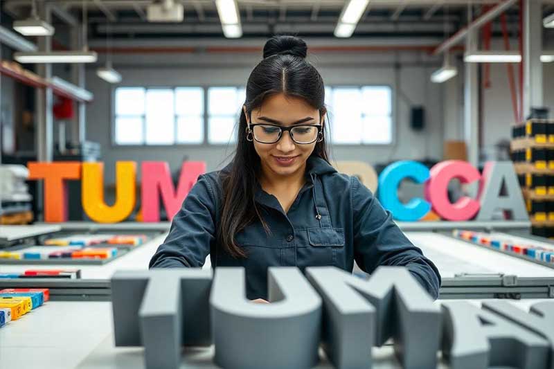 Rotulación 3D. Diseño, Impresión & Publicidad con Rotulación 3D, letras volumétricas, señalética en relieve, rotulación corpórea. Impacta a tus clientes en 3D & personaliza tu marca como nunca antes!. Las mejores ofertas & precios del mercado en Quito, Guayaquil & todo Ecuador para tu empresa. Tipos: Letras corpóreas de acero inoxidable, Logos volumétricos en PVC, Señalización luminosa con acrílico retroiluminado. Precios: A medida de tus necesidades, según la complejidad del diseño, ajustado a tus expectativas. Materiales: Acero inoxidable de alta resistencia, PVC ligero y duradero, Acrílico translúcido para un efecto brillante. Tamaños: Para fachadas monumentales, desde carteles con dimensiones medianas hasta letreros compactos para espacios interiores. Servicios: Personalización de logos en 3D, Diseño integral con tecnología de corte láser, Instalación sin complicaciones por expertos. Ideas: Publicidad flotante mediante drones, Estructuras que cambian de color según la luz ambiental, Anuncios tridimensionales interactivos para captar más atención!