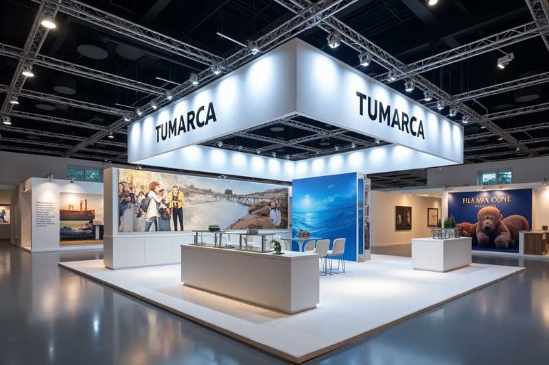 Stands para ferias. Diseño, Impresión & Publicidad con Stands para ferias, espacios promocionales, displays para eventos. Impresiona tus clientes con un stand que se robe las miradas. Destaca en eventos con diseños que destaquen desde cualquier ángulo!. Las mejores ofertas & precios del mercado en Quito, Guayaquil & todo Ecuador para tu empresa. Precios: ajustados según la necesidad de cada evento, flexibles para adaptarse a cualquier presupuesto, competitivos mediante estrategias personalizadas. Tipos: stands modulares con sistemas versátiles, stands portátiles ideales para eventos itinerantes, stands personalizados de acuerdo con la identidad de tu marca. Materiales: aluminio ligero para fácil transporte, PVC resistente al desgaste, tela tensada de alta calidad. Tamaños: espacios amplios para atraer multitudes, estructuras compactas con funcionalidad completa, configuraciones ajustables para adaptarse a cualquier ubicación. Servicios: instalación sin complicaciones, asesoramiento personalizado desde la concepción hasta la ejecución, diseño gráfico exclusivo con impresión de alta definición. Ideas: stands interactivos con pantallas táctiles, espacios inmersivos que fusionan tecnología y diseño, exhibiciones multisensoriales para captar la atención de todos los sentidos!